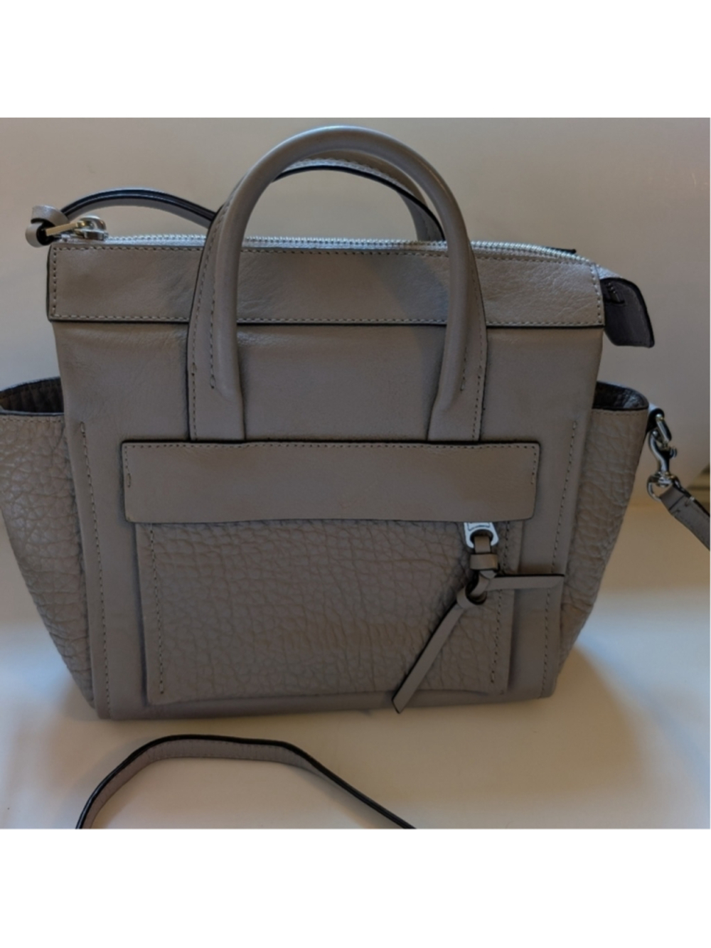 Coach BLEECKER LEATHER MINI RILEY CARRYALL J1393-27923 in VGUC